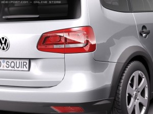 Volkswagen Cross Touran Model 3D