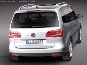 Volkswagen Cross Touran 3D Model