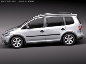 Volkswagen Cross Touran Model 3D