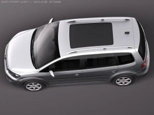 Volkswagen Cross Touran 3D Model