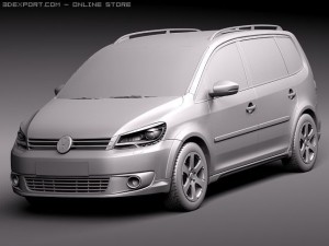 Volkswagen Cross Touran Model 3D