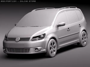 Volkswagen Cross Touran 3D Model