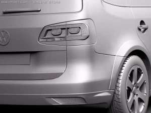 Volkswagen Cross Touran 3D Model