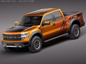 F-150 Raptor SVT Modello 3D