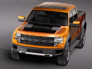 F-150 Raptor SVT 3D Model