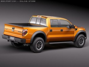 F-150 Raptor SVT 3D Model