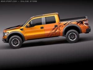 F-150 Raptor SVT 3D Model