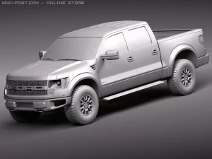 F-150 Raptor SVT 3D Model