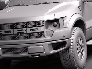 F-150 Raptor SVT 3D Model