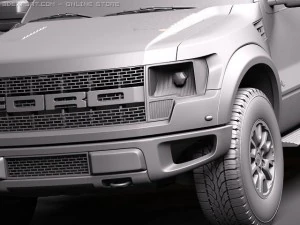 F-150 Raptor SVT 3D Model