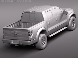 F-150 Raptor SVT 3D Model