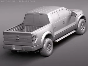 F-150 Raptor SVT 3D Model