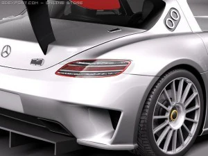 Mercedes-Benz SLS AMG GT3 3D Model