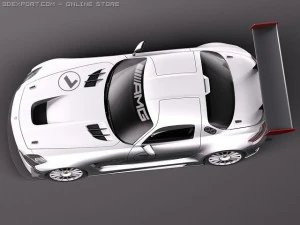 Mercedes-Benz SLS AMG GT3 3D Model