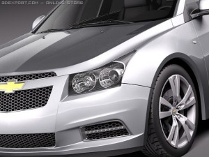 Chevrolet Cruze Hatchback 2012 3D Model