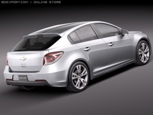 Chevrolet Cruze Hatchback 2012 3D Model
