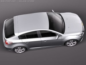 Chevrolet Cruze Hatchback 2012 3D Model