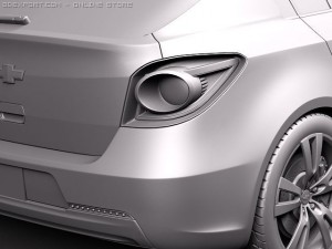 Chevrolet Cruze Hatchback 2012 3D Model