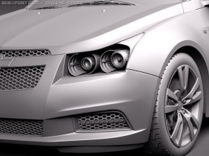 Chevrolet Cruze Hatchback 2012 3D Model