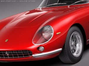 Ferrari 275 GTB 3Dモデル