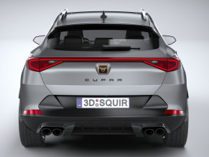 Cupra Formentor 2021 3D Model