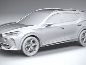 Cupra Formentor 2021 3D Model