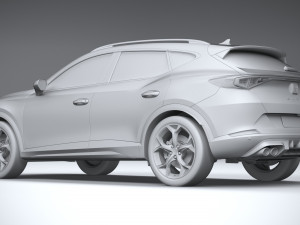 Cupra Formentor 2021 3D Model