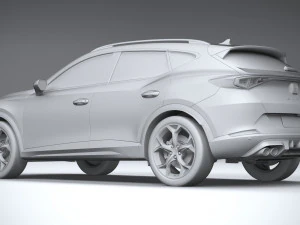 Cupra Formentor 2021 3D Model