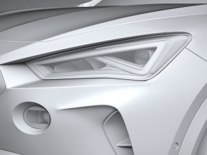 Cupra Formentor 2021 3D Model