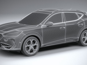 Cupra Formentor 2021 3D Model