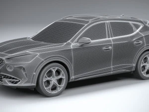 Cupra Formentor 2021 3D Model