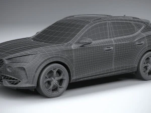 Cupra Formentor 2021 3D Model
