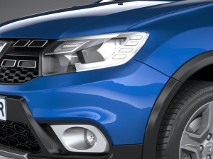 Dacia Sandero Stepway 2017-2020 Modelo 3D
