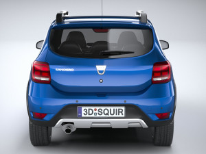 Dacia Sandero Stepway 2017-2020 Modelo 3D