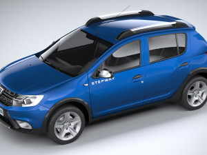 Dacia Sandero Stepway 2017-2020 Modelo 3D