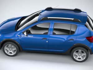 Dacia Sandero Stepway 2017-2020 Modelo 3D