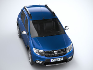 Dacia Sandero Stepway 2017-2020 Modelo 3D