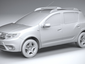 Dacia Sandero Stepway 2017-2020 Modelo 3D