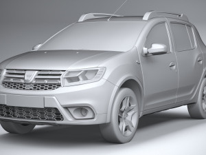 Dacia Sandero Stepway 2017-2020 Modelo 3D