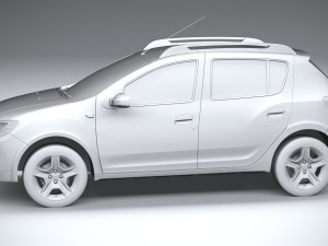 Dacia Sandero Stepway 2017-2020 Modelo 3D