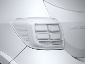 Dacia Sandero Stepway 2017-2020 Modelo 3D