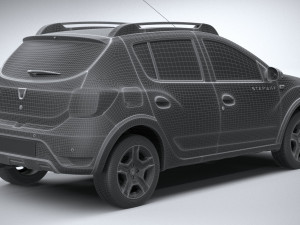Dacia Sandero Stepway 2017-2020 Modelo 3D