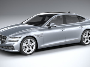 Genesis G80 2021 Modèle 3D