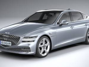 Genesis G80 2021 3D Модель