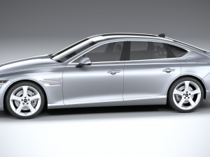 Genesis G80 2021 3D Модель