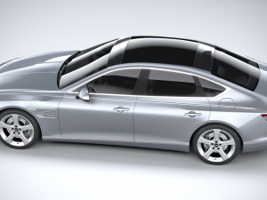 Genesis G80 2021 3D Модель