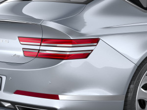 Genesis G80 2021 3D Модель