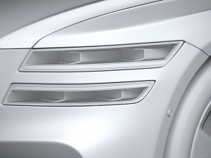 Genesis G80 2021 3D Модель