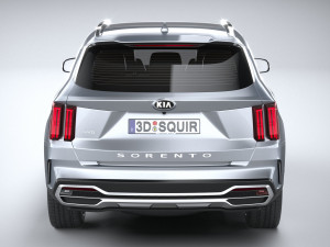 Kia Sorento 2021 3D 模型