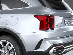 Kia Sorento 2021 3D 模型